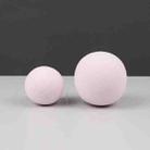 7cm Round Ball + 5cm Round Ball Geometric Cube Solid Color Photography Photo Background Table Shooting Foam Props (Pink) - 1