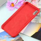 For iPhone XR Nano Silicone Full Coverage Shockproof Magsafe Case(Red) - 5