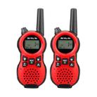 1 Pair RETEVIS RT38 US Frequency 22CHS FRS License-free Children Handheld Walkie Talkie(Red) - 1