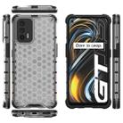 For OPPO Realme GT 5G Shockproof Honeycomb PC + TPU Case(White) - 2
