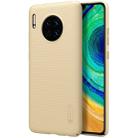 For Huawei Mate 30 NILLKIN Frosted Concave-convex Texture PC Case(Gold) - 1