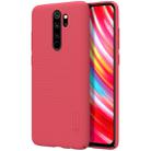For Xiaomi Redmi Note 8 Pro NILLKIN Frosted Concave-convex Texture PC Case(Red) - 1