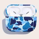 Camouflage Series Earphone Protective Case For AirPods Pro(Blue) - 1