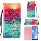 For Xiaomi Mi 11 Lite 3D Painting Horizontal Flip Leather Case with Holder & Card Slot & Wallet & Lanyard(Chasing Dreams) - 1
