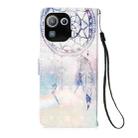 For Xiaomi Mi 11 Pro 3D Painting Horizontal Flip Leather Case with Holder & Card Slot & Wallet & Lanyard(Fantasy Wind Chimes) - 3