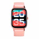 F37 1.69 inch TFT Screen IP67 Waterproof Smart Watch, Support Body Temperature Monitoring / Heart Rate Monitoring / Blood Pressure Monitoring(Pink) - 2