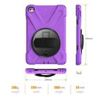 Shockproof Colorful Silicone + PC Protective Case with Holder & Shoulder Strap & Hand Strap For iPad Mini 4 / Mini (2019)(Purple) - 7
