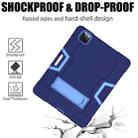 Contrast Color Robot Shockproof Silicone + PC Protective Case with Holder & Pen Slot For iPad Pro 12.9 (2018) / (2020)(Navy Blue + Blue) - 7