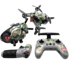 FPV-TZ-SF 4 in 1 Waterproof Anti-Scratch Decal Skin Wrap Stickers Personalized Film Kits for DJI FPV Drone & Goggles V2 & Remote Control & Rocker(Camouflage Green) - 1