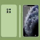 For Huawei Mate 20 Pro Solid Color Imitation Liquid Silicone Straight Edge Dropproof Full Coverage Protective Case(Matcha Green) - 1