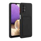 For Samsung Galaxy A52 5G / 4G Card Slot Design Shockproof TPU Protective Case(Black) - 1