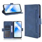 For OPPO A55 5G / A53s 5G Skin Feel Calf Pattern Horizontal Flip Leather Case with Holder & Card Slots & Photo Frame(Blue) - 1