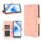 For OPPO A55 5G / A53s 5G Skin Feel Calf Pattern Horizontal Flip Leather Case with Holder & Card Slots & Photo Frame(Pink) - 1