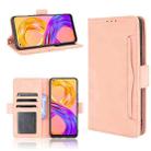 For OPPO Realme 8 4G / Realme 8 Pro 4G Skin Feel Calf Pattern Horizontal Flip Leather Case with Holder & Card Slots & Photo Frame(Pink) - 1
