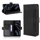 For Rakuten BIG S Skin Feel Calf Pattern Horizontal Flip Leather Case with Holder & Card Slots & Photo Frame(Black) - 1