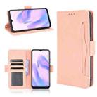 For Blackview A70 (2021) Skin Feel Calf Pattern Horizontal Flip Leather Case with Holder & Card Slots & Photo Frame(Pink) - 1