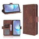 For Motorola Moto G50 Skin Feel Calf Pattern Horizontal Flip Leather Case with Holder & Card Slots & Photo Frame(Brown) - 1