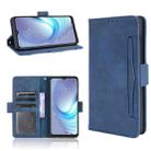 For Motorola Moto G50 Skin Feel Calf Pattern Horizontal Flip Leather Case with Holder & Card Slots & Photo Frame(Blue) - 1