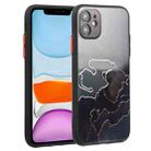 For iPhone 11 Ink Painting Style TPU Protective Case (Ink Black) - 1