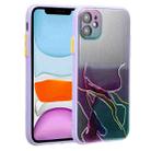 For iPhone 11 Ink Painting Style TPU Protective Case (Ink Colorful) - 1