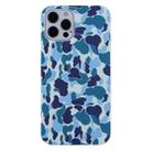 For iPhone 11 Camouflage TPU Protective Case (Blue) - 1