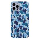 For iPhone 11 Pro Camouflage TPU Protective Case (Blue) - 1