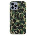 For iPhone 11 Pro Max Camouflage TPU Protective Case (Green) - 1