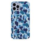 For iPhone 11 Pro Max Camouflage TPU Protective Case (Blue) - 1