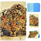 For iPad 10.2 2021 / 2020 / 2019 Colored Drawing Horizontal Flip Leather Case with Holder & Card Slots & Pen Slot & Sleep / Wake-up Function(Lion) - 1