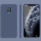 For Xiaomi Redmi K30 Pro Solid Color Imitation Liquid Silicone Straight Edge Dropproof Full Coverage Protective Case(Grey) - 1