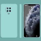 For Xiaomi Redmi K30 Ultra Solid Color Imitation Liquid Silicone Straight Edge Dropproof Full Coverage Protective Case(Sky Blue) - 1