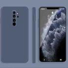 For Xiaomi Redmi Note 8 Pro Solid Color Imitation Liquid Silicone Straight Edge Dropproof Full Coverage Protective Case(Grey) - 1