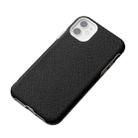 Business Cross Texture PC Protective Case For iPhone 11(Black) - 1