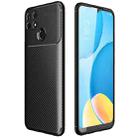 For Realme Narzo 30A Carbon Fiber Texture Shockproof TPU Case(Black) - 1