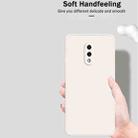 For OnePlus 7 Solid Color Imitation Liquid Silicone Straight Edge Dropproof Full Coverage Protective Case(Gray) - 3