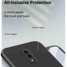 For OnePlus 7 Solid Color Imitation Liquid Silicone Straight Edge Dropproof Full Coverage Protective Case(Gray) - 4