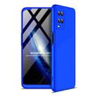 For OPPO A54 GKK Three Stage Splicing Full Coverage PC Case(Blue) - 1