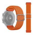 For Samsung Galaxy Watch Active2 44mm Adjustable Nylon Braided Elasticity Watch Band(Orange) - 1