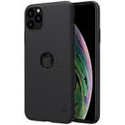 For iPhone 11 Pro NILLKIN Frosted Concave-convex Texture PC Case with Logo Cutout(Black) - 1