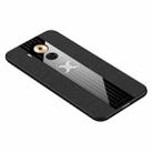 For Huawei Mate 8 XINLI Stitching Cloth Textue Shockproof TPU Protective Case(Black) - 1