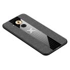 For Huawei Mate 8 XINLI Stitching Cloth Textue Shockproof TPU Protective Case(Grey) - 1