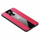 For Huawei Mate 9 XINLI Stitching Cloth Textue Shockproof TPU Protective Case(Red) - 1