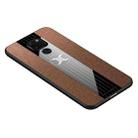 For Huawei Mate 20 XINLI Stitching Cloth Textue Shockproof TPU Protective Case(Brown) - 1