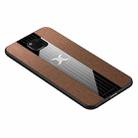 For Huawei Mate 20 Pro XINLI Stitching Cloth Textue Shockproof TPU Protective Case(Brown) - 1