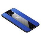 For Huawei Mate 20 Pro XINLI Stitching Cloth Textue Shockproof TPU Protective Case(Blue) - 1