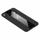 For Huawei Mate 30 XINLI Stitching Cloth Textue Shockproof TPU Protective Case(Black) - 1