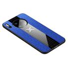 For Huawei Mate 30 XINLI Stitching Cloth Textue Shockproof TPU Protective Case(Blue) - 1