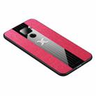 For Huawei nova 5i Pro XINLI Stitching Cloth Textue Shockproof TPU Protective Case(Red) - 1