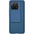 For Xiaomi Mi 11 Pro NILLKIN Black Mirror Pro Series Camshield Full Coverage Dust-proof Scratch Resistant PC Case(Blue) - 1