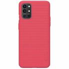 For OnePlus 9R NILLKIN Frosted Concave-convex Texture PC Protective Case(Red) - 1